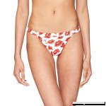 MILLY Women's Kiss Print Surfer Cheeky Bikini Bottom Multi B075H69MG7